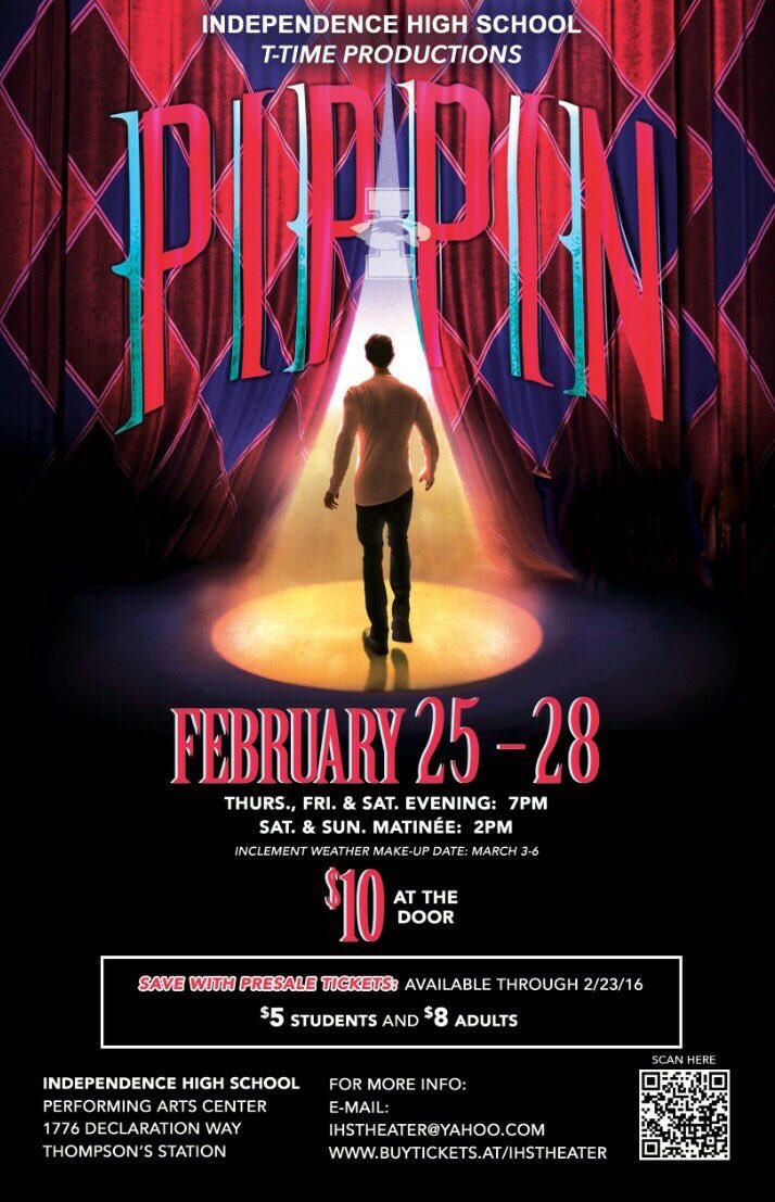 AndyMag98's tweet photo. It's opening night!! Come see Pippin at IHS tonight at 7 https://t.co/5P9GiCDWKB