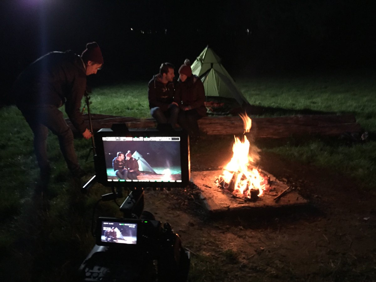 PolarityFilms's tweet photo. Set photo of the final scene of our Tech #promo shoot. #cold @henryheathcote @EmmaEOB @Paul_Filmmaker @NadineFilms https://t.co/XeEdQXSmqn
