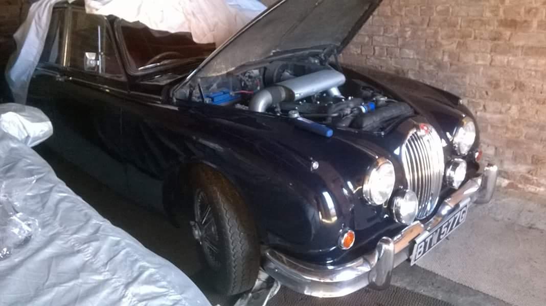KerbsideAutoRep's tweet image. One of today's jobs, Jaguar Mk2 .3.4ltr, nice!