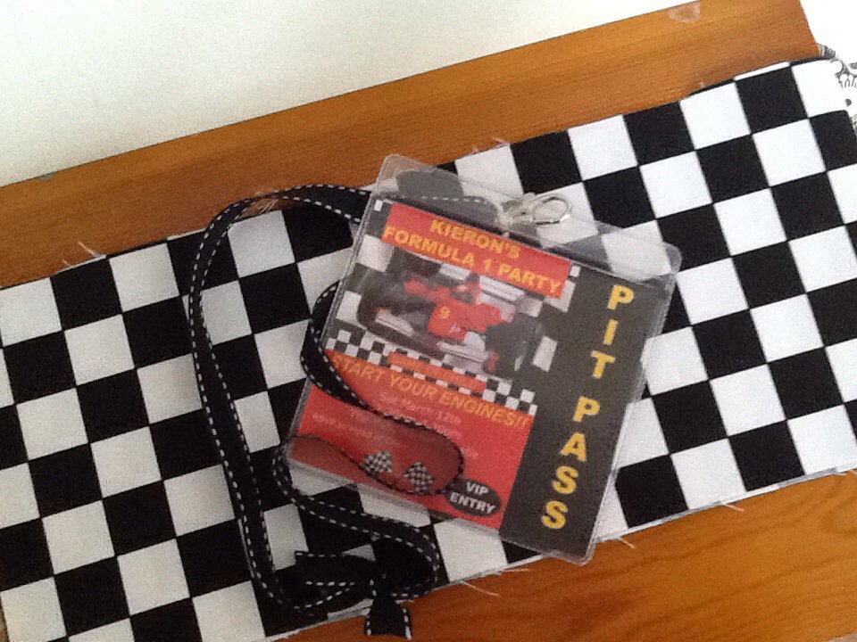 ReflectEvents's tweet image. Pit Pass VIP party invitations for our next Children's party nearly ready to send out.www.reflection-events.com #party