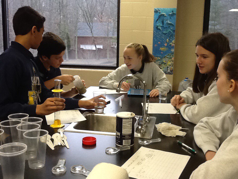 MrsLKelly_SMA's tweet photo. 8th grade students performing solubility tests today. https://t.co/OqZc53ERQU