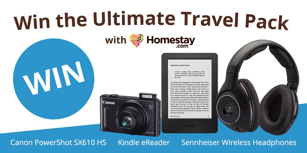V82CHRIS's tweet photo. @Homestaycom Last chance to #WIN this amazing prize! Follow us & RT this to enter. Winner tomorrow #HighFiveHomestay https://t.co/lX1VXFQHrp