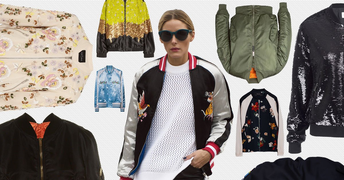 TheCut's tweet photo. 19 cool bomber jackets for every budget: https://t.co/xiEOV5OxIO https://t.co/y5Aa5uGjQy