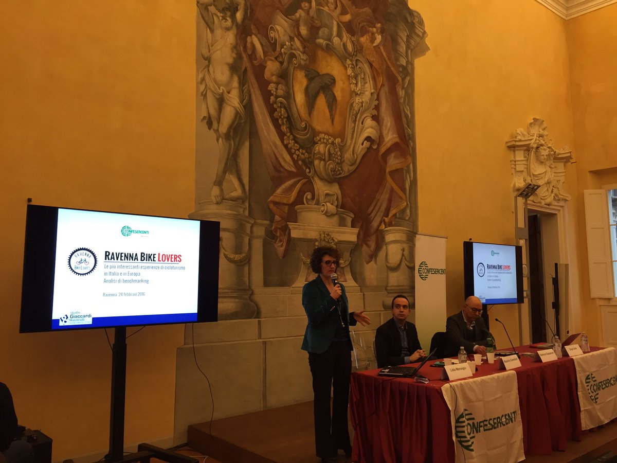 A #Ravenna #Bike #Lovers <a href="/lidiamarongiu/">Lidia Marongiu</a> introduce l'analisi di #benchmarking sul prodotto #turismo in #bicicletta