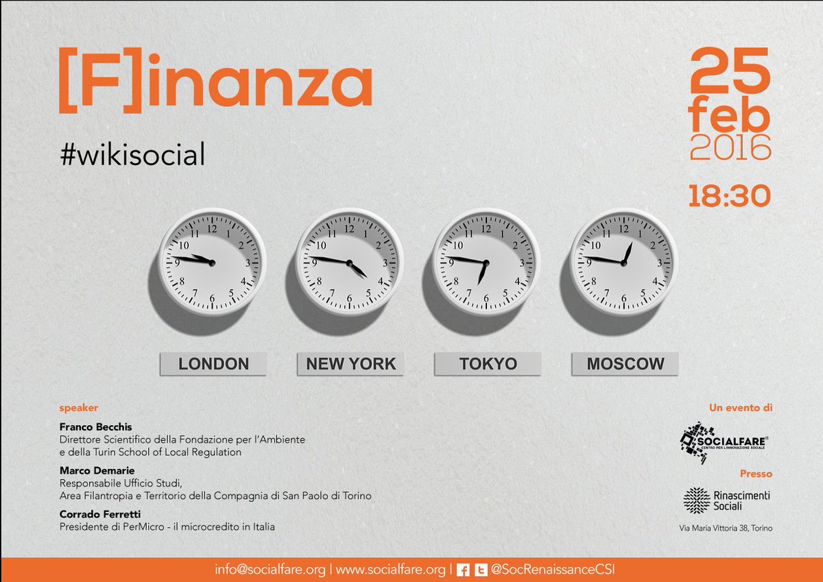 turinschool's tweet photo. Oggi alle 18.30 #wikisocial con @fbecchis F come #finanza in Via Maria Vittoria 38 https://t.co/LN4L4d7qge https://t.co/GxdoTDjeuh