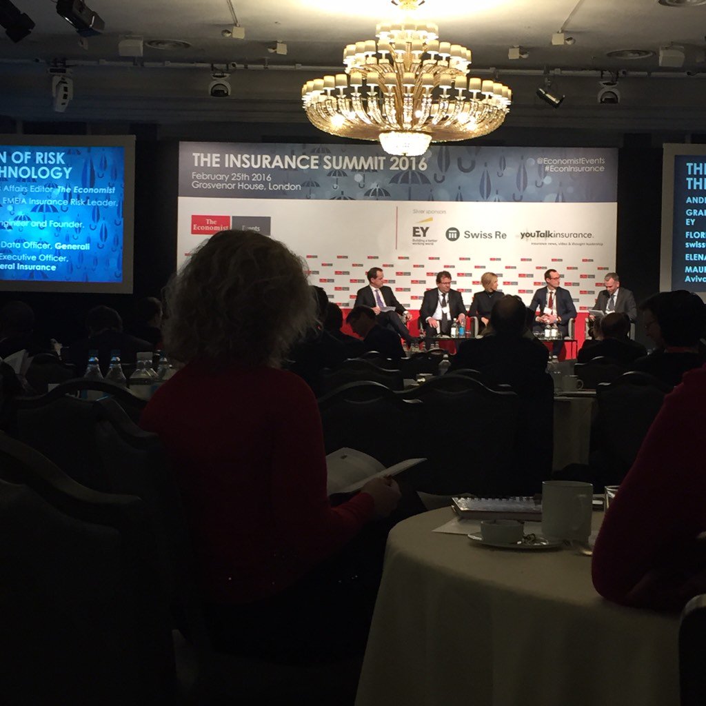 Group CDO <a href="/GENERALI_es/">GENERALI España</a> Elena Rasa says digital has moved from IT dpt asset to hands of consumer #EconInsurance