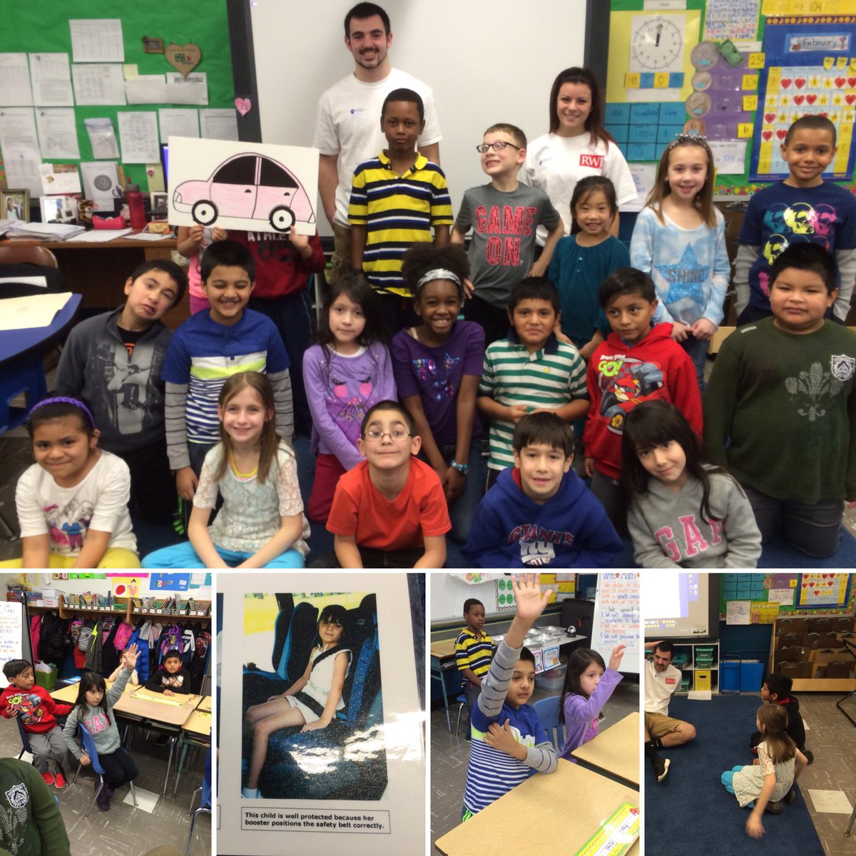 BolandAsh2's tweet photo. Thank you @Edison_HS safety ambassadors Riley &amp; Amy for teaching us about car safety #edisonk12 #theLNDway https://t.co/gCXLS9giH1