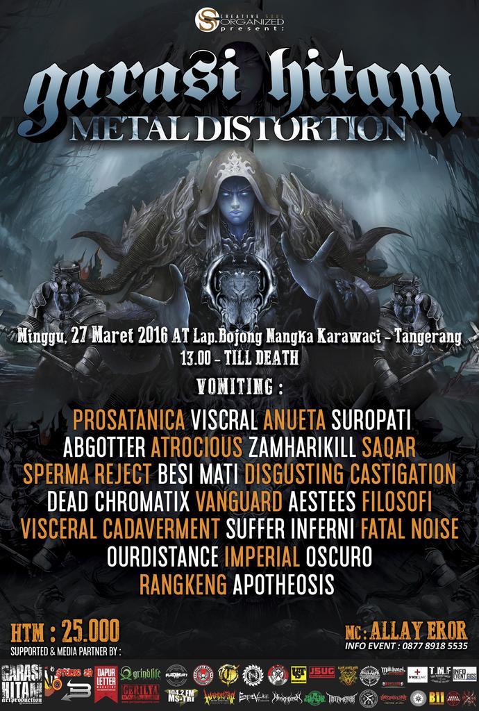 29 STUDIO Bakal Menyuguhkan Sound 30.000watt dengan Spek kabinet
TerUpgrade di Event "GARASI HITAM METAL DISTORTION"