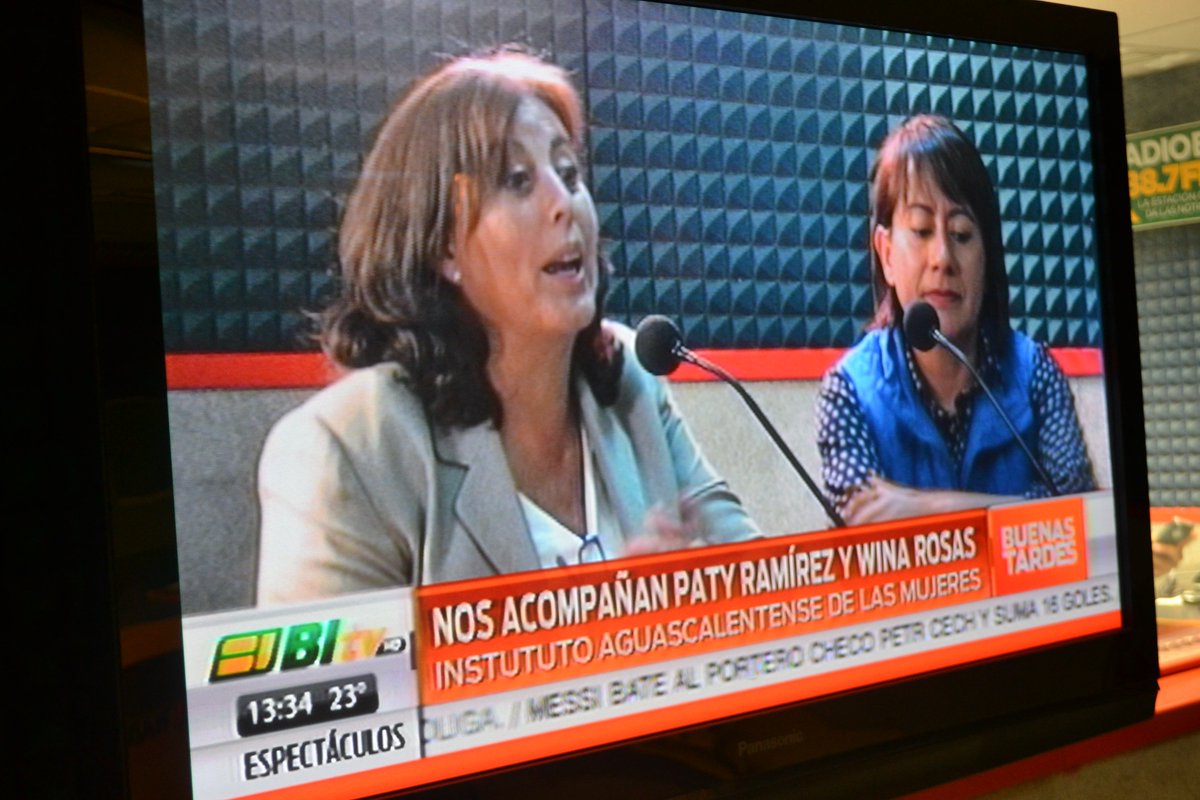 AgsTeInforma's tweet photo. En gira de medios presentando la oferta de capacitación del Instituto Aguascalentense de las Mujeres @Difusion_Ags https://t.co/18I9A3wI15