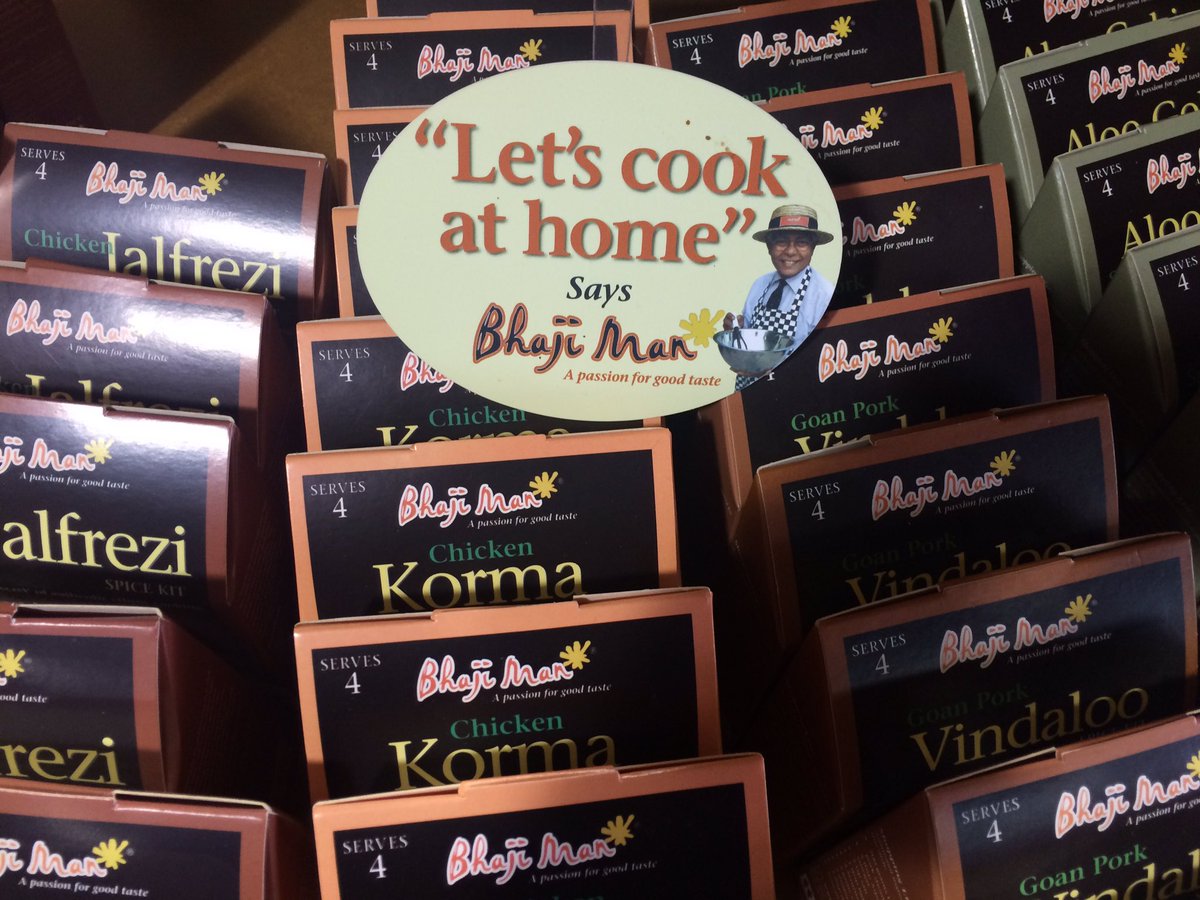 Selling a range of  <a href="/bhajiman/">Bhaji Man</a>  products