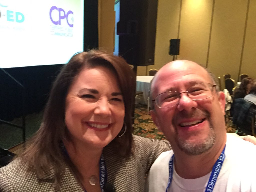 Nikonboy1's tweet image. National Teacher of Year and Proud Texas teacher @ShannaPeeples #TSPRA16 helping us get #PRFit