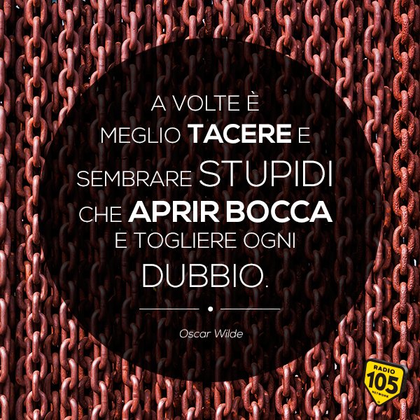 Radio105's tweet photo. #Buongiorno amici e buon sabato con un consiglio prezioso 😉 https://t.co/wLzmxUI2cf