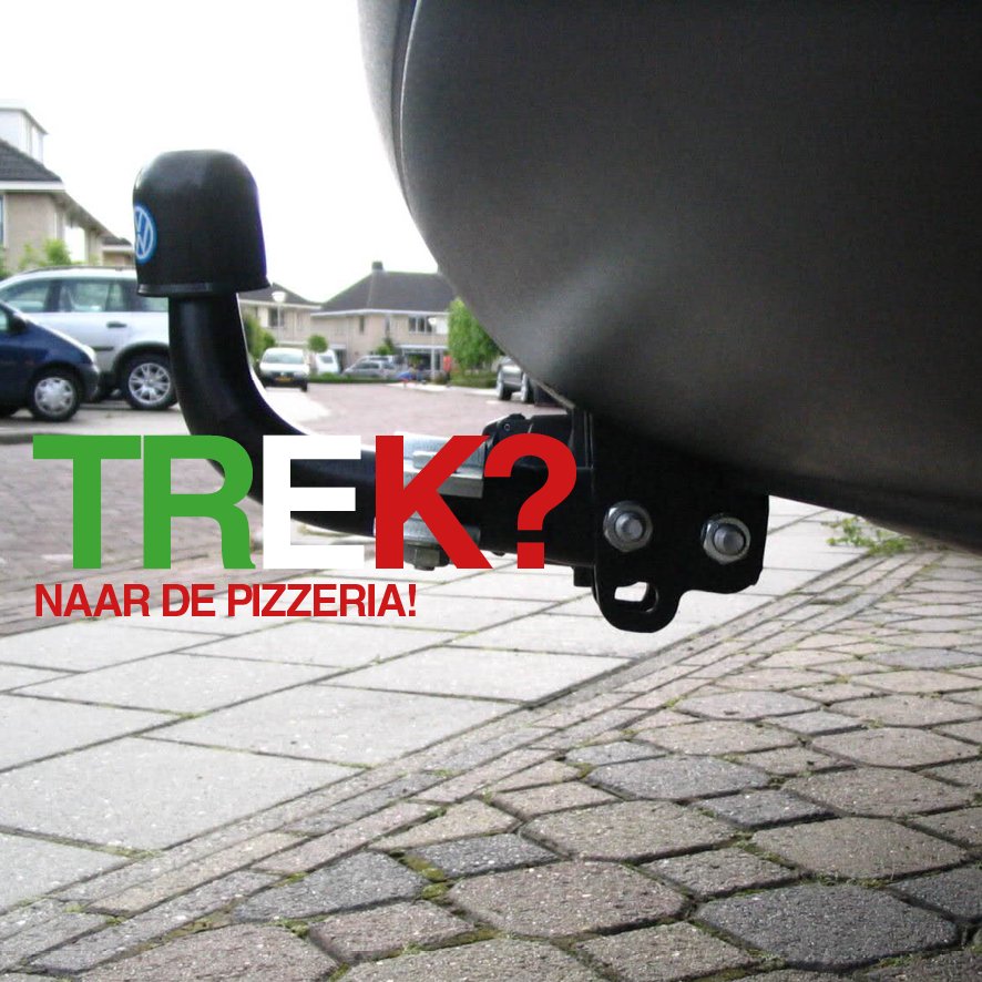 Trek? Da's lekker! Haak aan, de Pizzeria stilt stevige en lekkere trek.