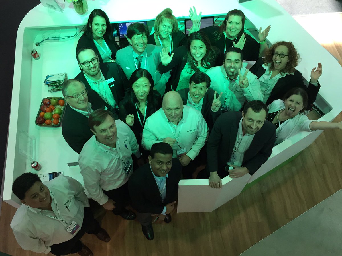 NETSCOUT's tweet photo. Itβs time to say goodbye #MWC16 & great #teamwork to our Guardians. But remember #ThereIsNoOff stay connected w/ us https://t.co/YbRjCdqXfM