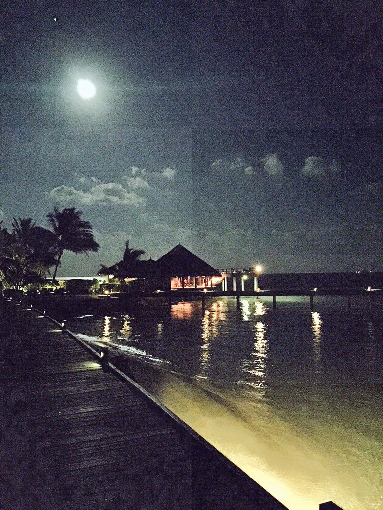 nikhilchinapa's tweet image. By daylight and by moonlight. @AdaaranMaldives #Vadoo #Maldives