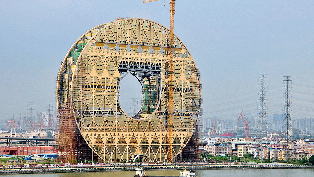 FoxNews's tweet photo. China bans ‘bizarre’ new buildings --says they have no cultural heritage. | https://t.co/QmrmeZxgtR https://t.co/J04V8M2Wz0