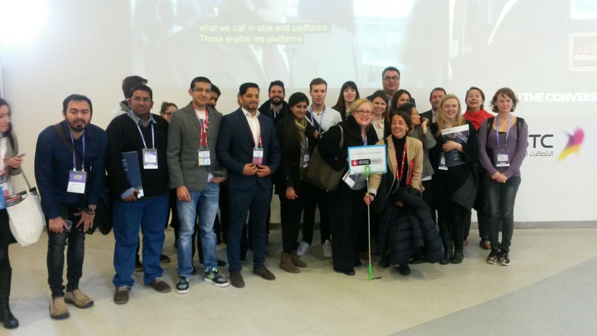 barcelonactiva's tweet image. Dotze delegacions internacionals visiten el #MWC16 de la mà de Barcelona Activa #technology4all