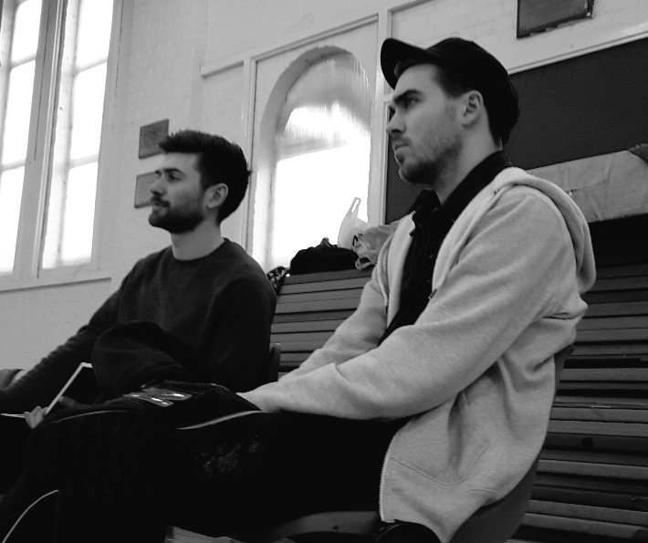 EngineerTheatre's tweet photo. And we're back in the room! Theatre making is a serious business #EngineerRUN https://t.co/5RIx0lf8LM