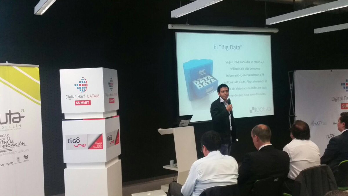 DigitalBankLA's tweet photo. @iDATA_co y sus aportes en la Minería de Datos y BI en la industria financiera. #DigitalbankSummit #Fintech https://t.co/vzQW1Hu4Pk