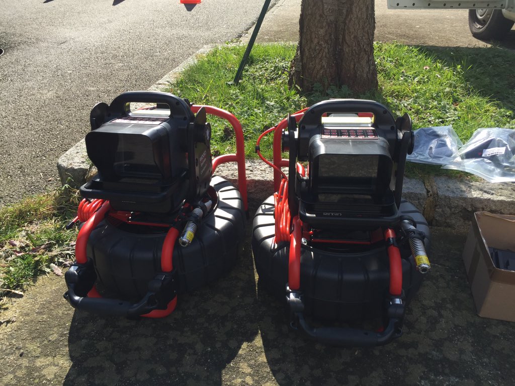 RonanPoulizac's tweet image. La @metropolerennes est prête à travailler avec ses caméras Ridgid #fuites #reseaux