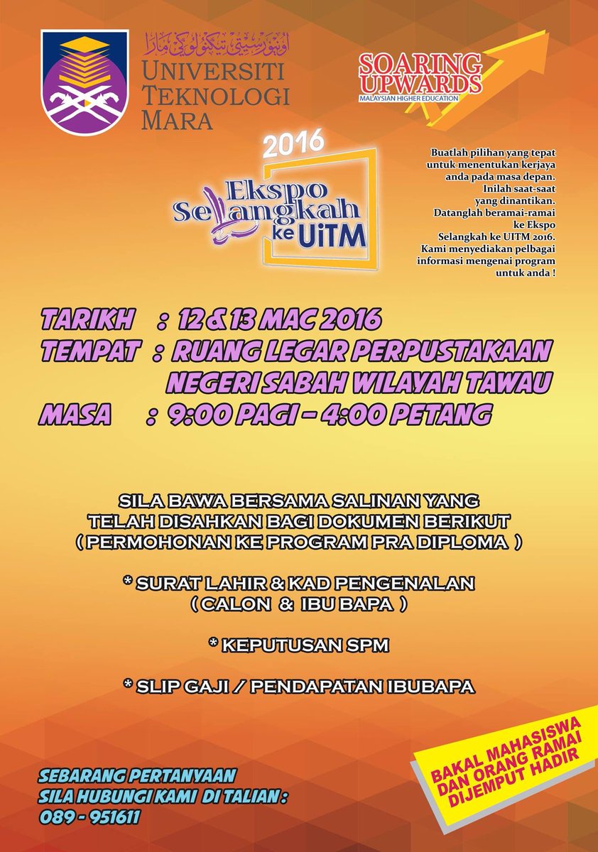 program yang ditawarkan di uitm