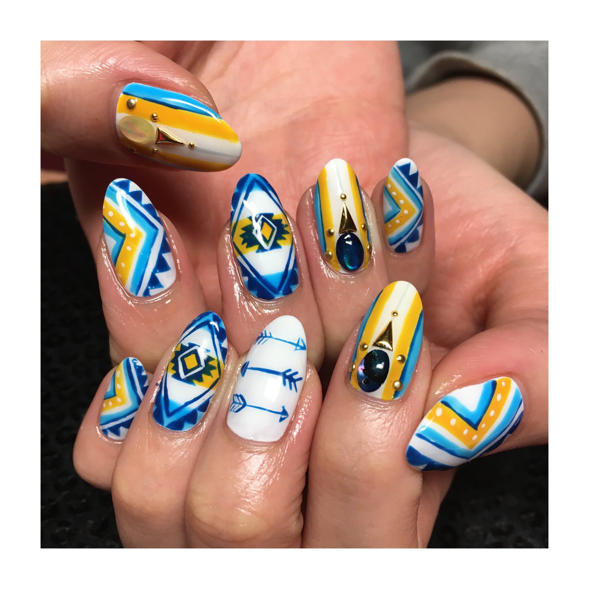 𝑀𝑖𝑘𝑎𝑠ℎ𝑎𝑛 미가샨 New Nail Nail Gelnails Gelart ネイル ネイティブ柄 オルテガ柄 ボヘミアン ネイティブ柄ネイル オルテガ柄ネイル ジェルネイル ボヘミアンネイル T Co 42dafyjhkb Twitter