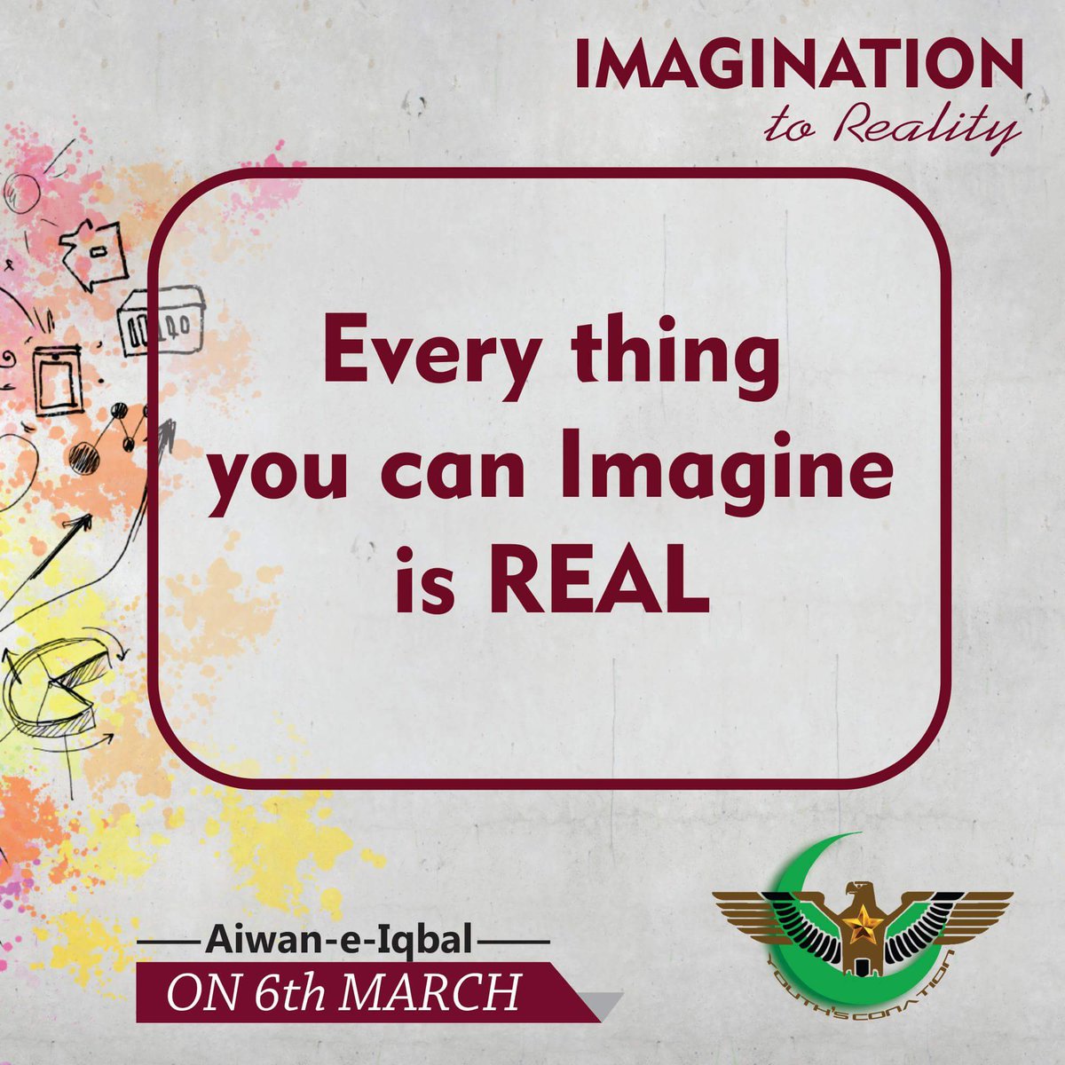 youth_conation's tweet image. Join us in #workshop on 6th of march
#ImaginationToReality