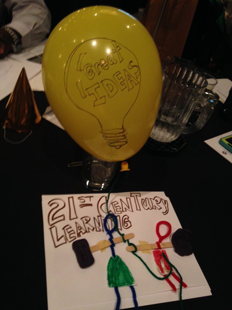 Just participated in our first #makerspace <a href="/clasleaders/">CLAS</a> #clasaspiring conference! Visual representation standard #3!