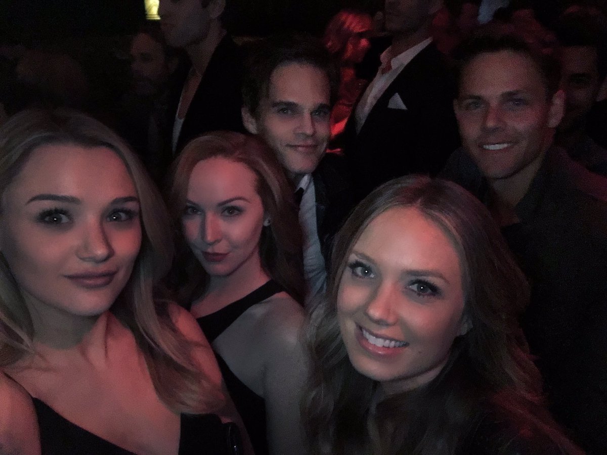 HunterHaleyKing's tweet image. Congrats @SoapDigest on 40 years! Thanks for hosting such a fun party!🎉🍾