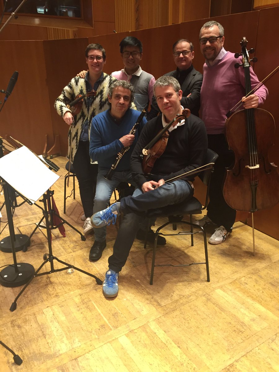 DiotimaQuartet's tweet photo. Recording #GerardPesson, #quartet ! @NaiveClassique @WDR https://t.co/6h4yeoJ9TX