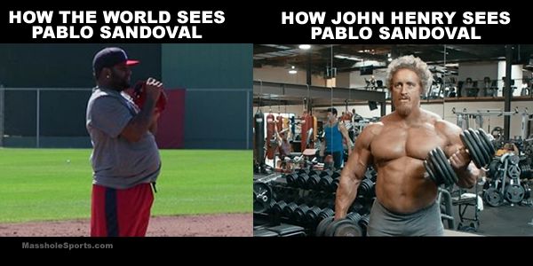 Hey <a href="/John_W_Henry/">John W. Henry</a> I made this for you #Pablo17Percent #RedSox