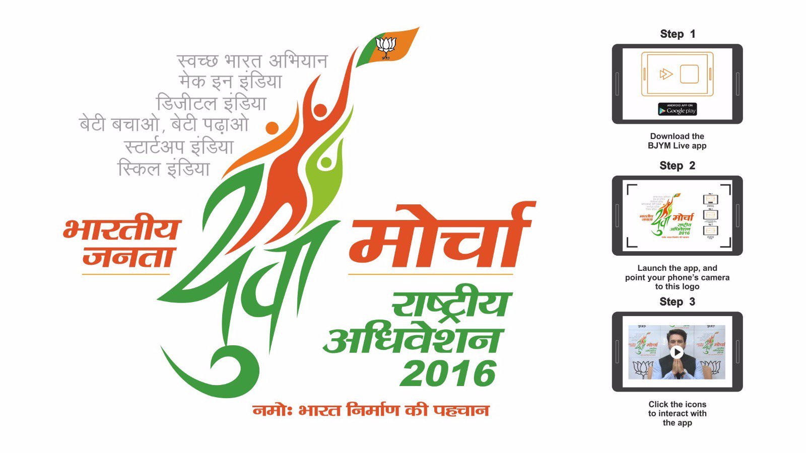 Bjp Yuva Morcha Logo