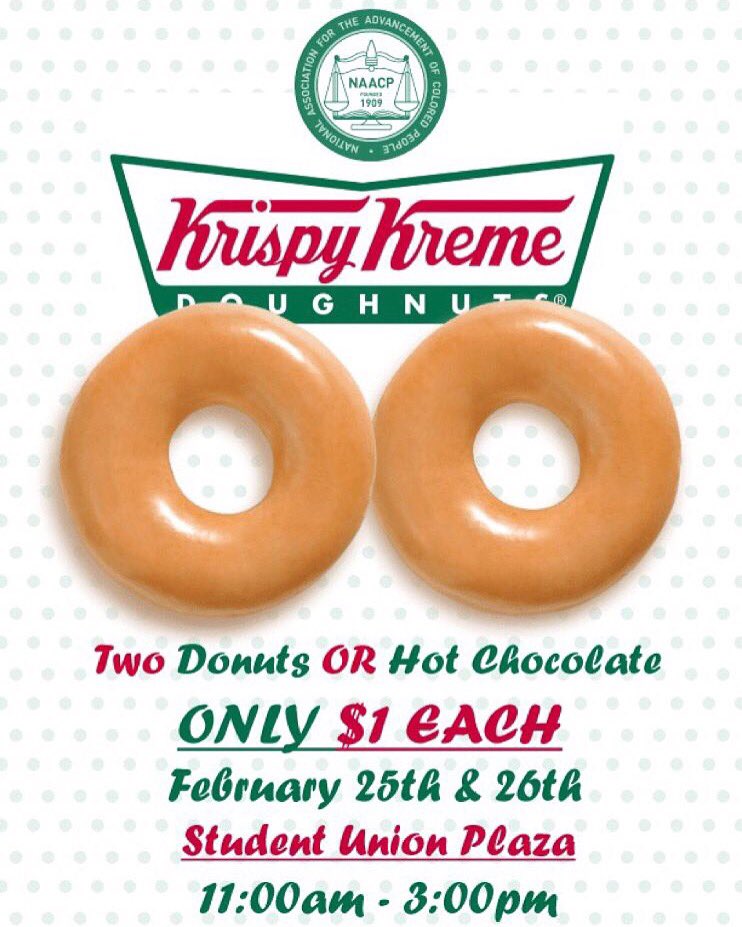 UTKStudentUnion's tweet photo. Breakfast is the most important meal of the day. @khdesigns_ will be selling donuts on Student Union Plaza until 3pm https://t.co/rEAtT2SFer
