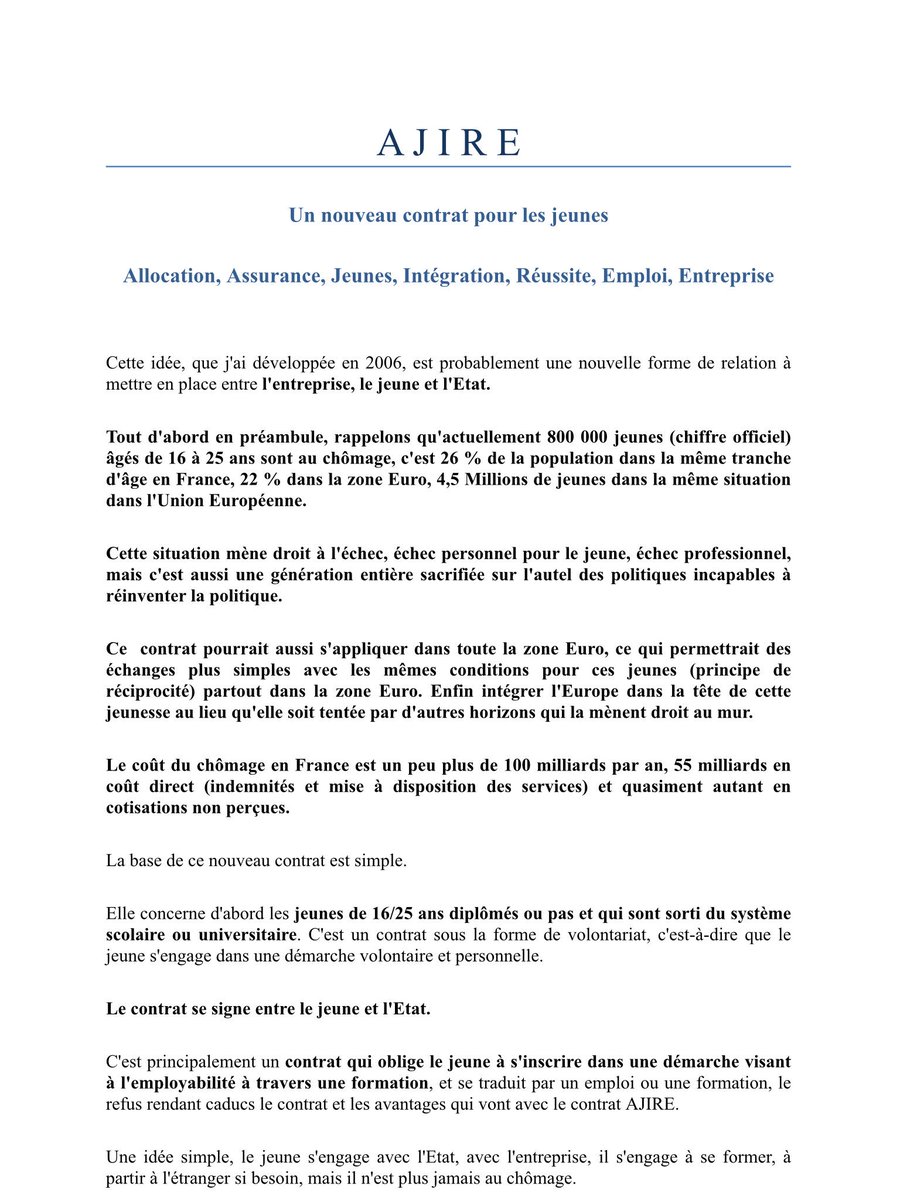 MauriceMarinPPE's tweet image. Plan A J I R E pour les jeunes de 16 à 25 ans, une formation, une immersion a l'étranger, un emploi, une allocation