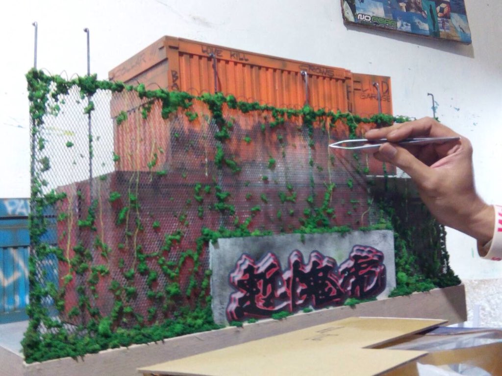 DiecastMalang's tweet photo. Ini diaaa hasil diorama yg kita buat . Yakin gasuka ? Cuma 1500/cm lo !! . #diorama #hiasan #hobby #diecast #malang https://t.co/Wsl8vXlFDL