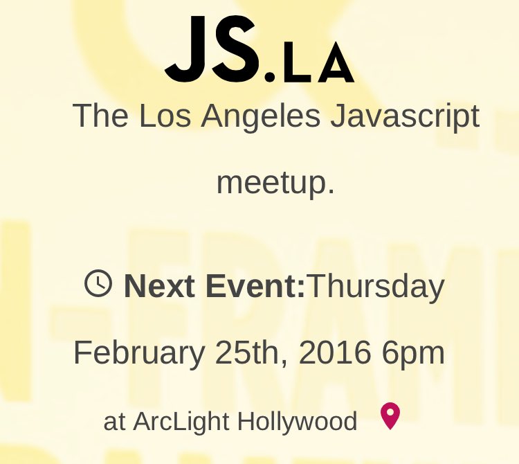 justinbmeyer's tweet image. On the way to talk about @donejs at @jsdotla today. js.la hope to see you there!
