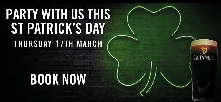 GraceBarLondon's tweet photo. ***SHAMROCKER*** #StPatricksDay at #GraceBar #London #Soho #Westend #Guinness #FancyDress #FacePaint #LiveMusic ☘🇮🇪 https://t.co/TgvXZzVcss