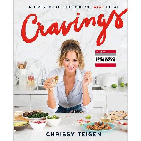 Target's tweet image. We're eating up @ChrissyTeigen's new cookbook. Good thing we've got exclusive recipes! tgt.biz/hfwb