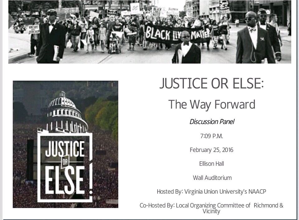 Overdose_XoXo's tweet photo. Join the VUU Chapter of NAACP. & Co Host #LOCV!!! COME OUT AND SUPPORT!!! #VUUNAACP #JusticeOrElse #TheWayForward https://t.co/nYrg27yygY