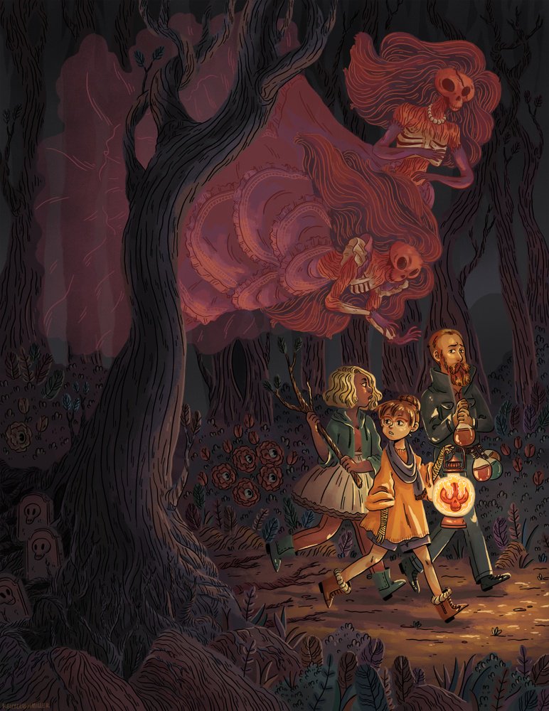 inprnt's tweet photo. "The Middle of the Night" by @bookofkellz

 Print available at https://t.co/42GwggyatE https://t.co/Efo2U53JRN