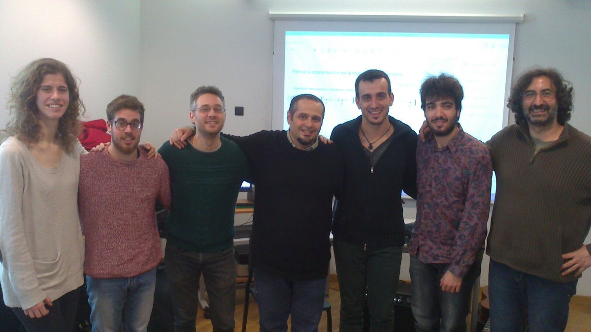 Pedro Barboza (@pedro_barboza1) on Twitter photo Taller de ritmos e impro en la musica vzlna en el conservatorio Liceu en Barcelona <a href="/vzlasinfonica/">Venezuela Sinfónica</a> <a href="/eitinerantem/">EiMi Escuela Itinerante de Música Internacional</a> Taller de ritmos e impro en la musica vzlna en el conservatorio Liceu en Barcelona <a href="/vzlasinfonica/">Venezuela Sinfónica</a> <a href="/eitinerantem/">EiMi Escuela Itinerante de Música Internacional</a>