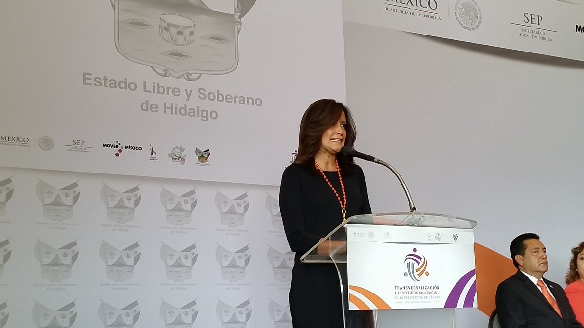 gobiernohidalgo's tweet photo. El Gobernador @Paco_Olvera ha demostrado visión estadista de perspectiva de género con hechos: @Lupita_Romero https://t.co/sLAHqCSWNh