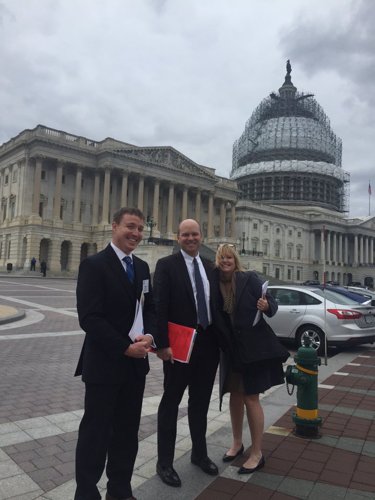On our way to Senator Burr's office to share our cystic fibrosis story....<a href="/senatorburr/">Richard Burr</a> #cfadvocacy