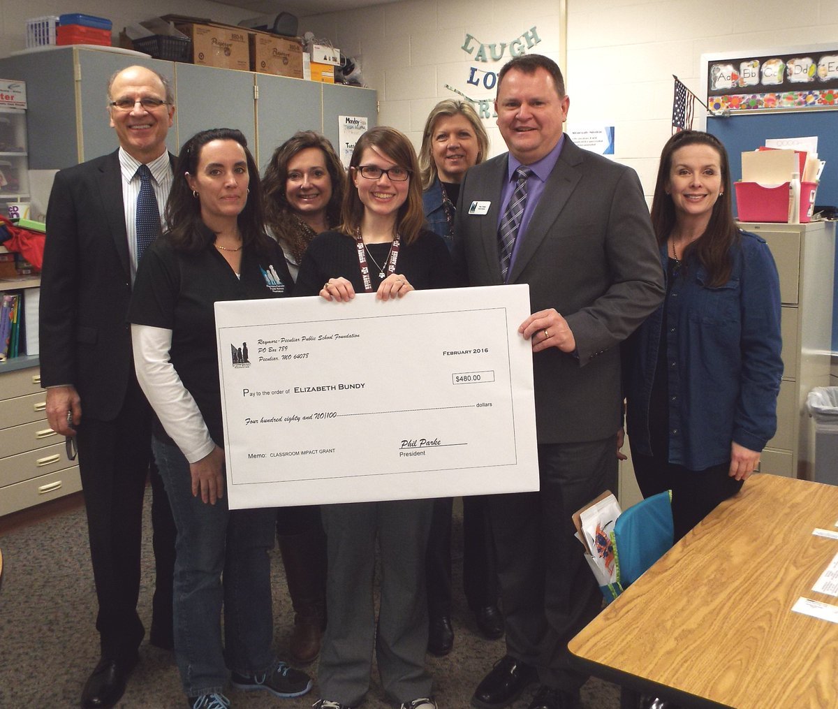 raypecschools's tweet image. @RP_Foundation awarded $480 to Stonegate Teacher Elizabeth Bundy to buy items for social skills program.