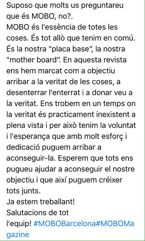 MOBOmagazine's tweet photo. ¿Què és MOBO? #MOBO https://t.co/VUJ2xDWV5P