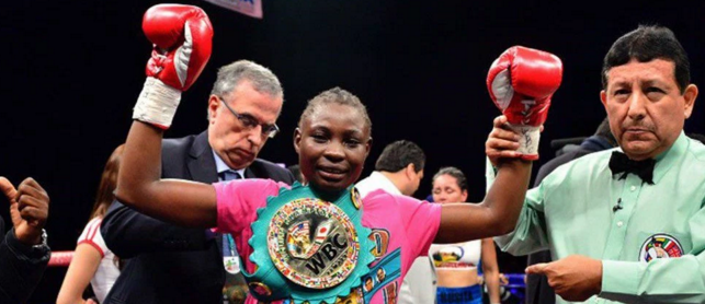 DohaGOALS's tweet photo. Catherine Phiri becomes the first African boxer champion of the WBC https://t.co/oJ1svqETqV https://t.co/Qs96jQfS3j