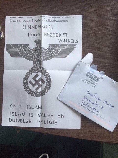 Nazi letter to mosques