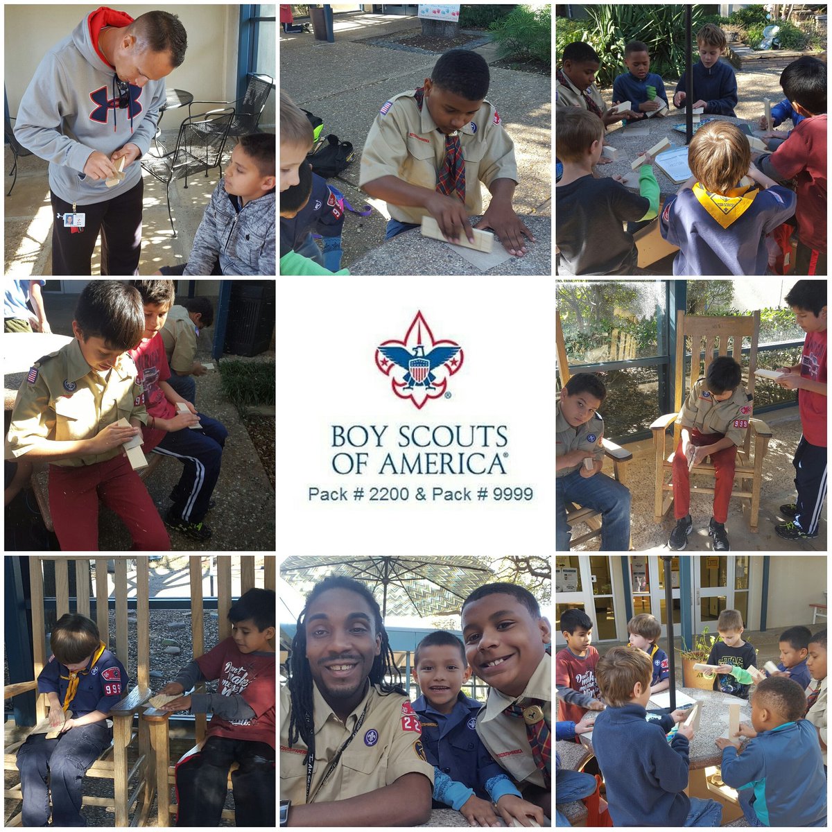BoyscoutsPISD's tweet photo. The Boyscouts @BarronBigcats started working on their #PineWoodDerby cars today... @boyscoutspisd https://t.co/3fHyt1khe0