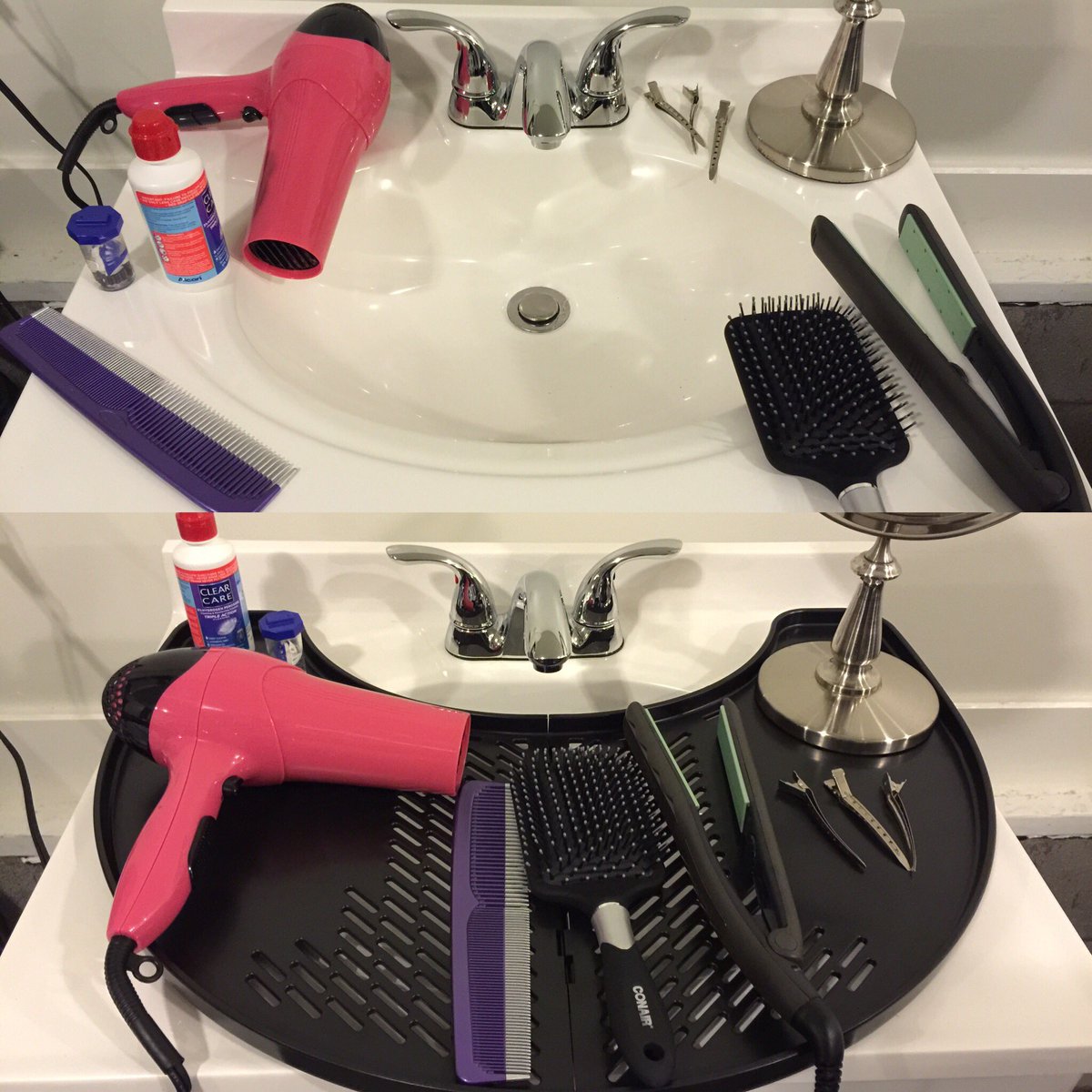 StylePro31's tweet image. The Smart Sink Tray is so smart it's SIMPLE! Tag a friend who needs one. Amazon.com