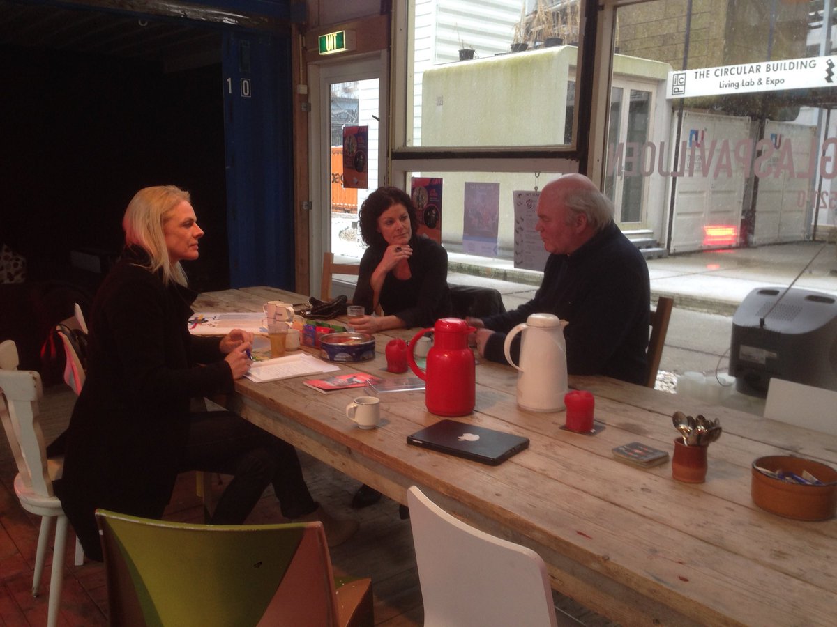 In gesprek met <a href="/EHV365/">EHV365</a> over circulaire economie op plug-in-city #strijps @BasLuiting <a href="/TimKouthoofd/">Tim Kouthoofd</a> <a href="/CircularBuild/">The CircularBuilding</a>